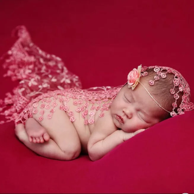 Newborn Baby Photography Photo Shoot Props Outfits Blanket Wraps HT