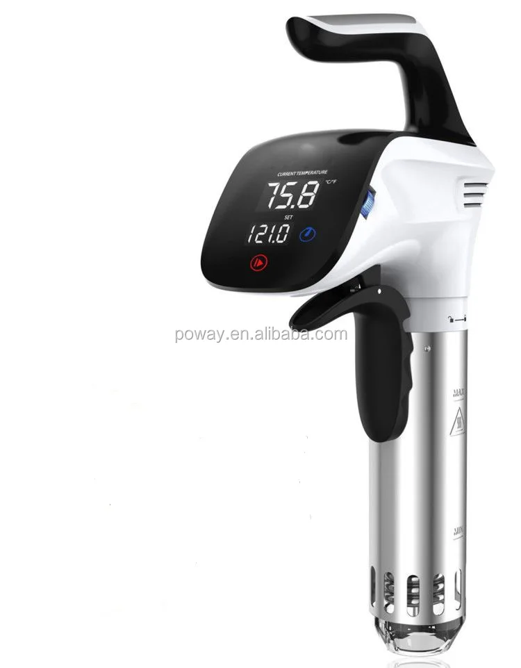 
Poway Sous Vide Accurate Temperature Setting and Digital Timer Slow Cooker for Home and Restaurant 850W High Quality 