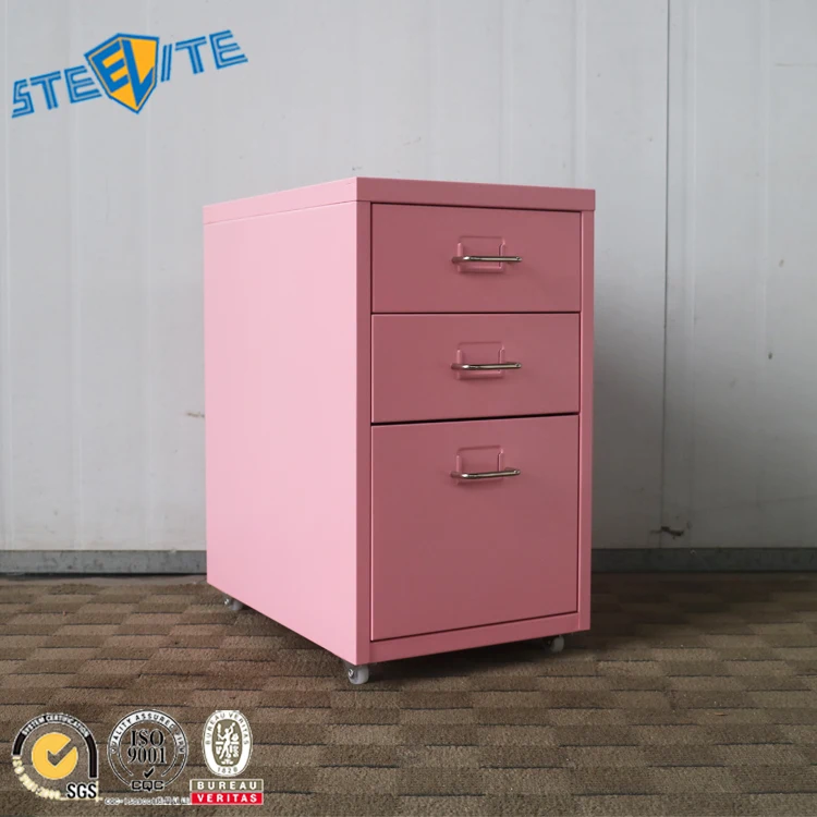 Bedroom Furniture Almari  Metal  Drawer Storage Cabinet 