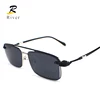 China smart unisex custom logo wholesale green pink magnet woman sun reading optics glass glasses sunglasses for men black