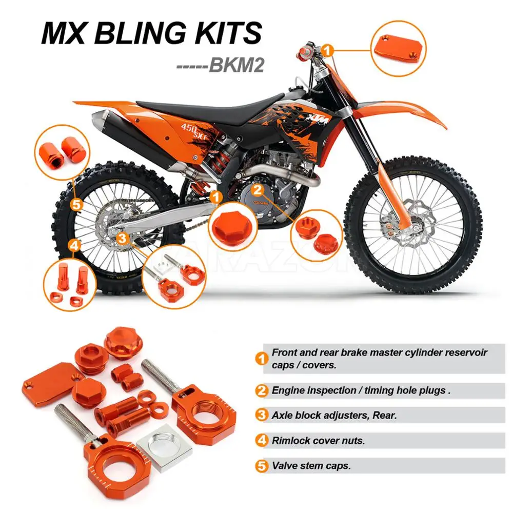 Custom Made Colorful Cnc Bling Kits For Ktm Parts Buy Bling Kits For