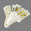 Ulzzang Winter cute happy cartoon fruit banana cotton socks white teen young girls sport tube socks medias