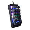 Mini RGB Backlight Wired Number Pad One Handed Keyboard