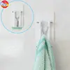 Strong loading capacity adhesive plastic hooks and clips