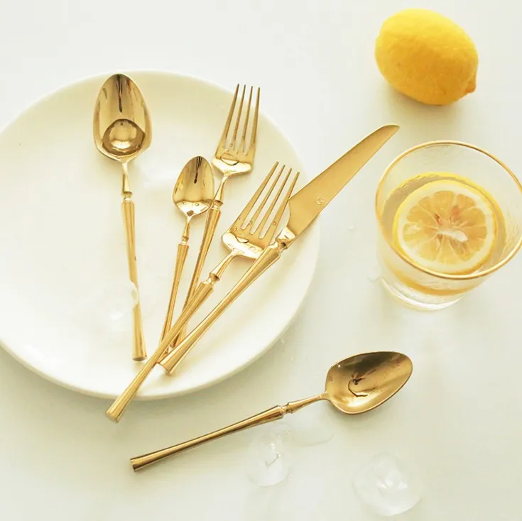 High End Quality Cutlery 18/8 Stainless Steel Flatware Matte Polishing