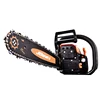 1PCS Retail Price New LED 52CC Wood Chainsaw Machines cs 5200 18 inch Steel Bar Tree Cutting Machine Gasoline chain saw