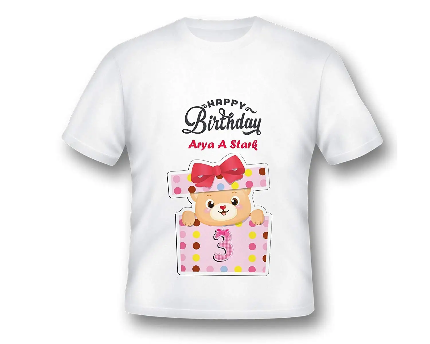 teddy bear with custom shirt