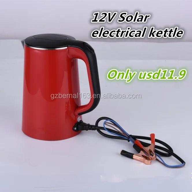 12v Dc Solar Electric Kettle,12v Car Electric Kettle Buy 12v Electric