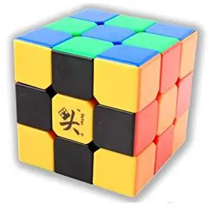 Speed Magic Puzzle 3x3x3 Stickerless 3x3 Puzzle Dayan V5 ZhanChi Mini