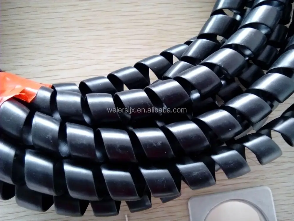 PE Cable protective jacket extrusion line Spiral Wrapping bands for Wires making machin pe spiral wrapping band production line