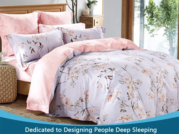 High Quality Bedding Set 4pcs White Cotton King Hotel Bed Sheet