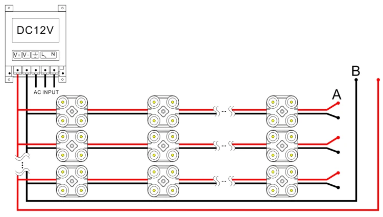 low consumption white 6500k backlight 12v led module china for acrylic led sign boards