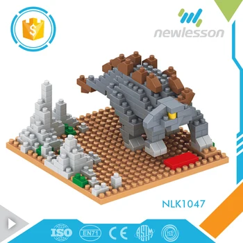 building blocks dinosaur