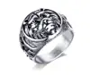 18 mm stainless steel product launches, punk style lion casting ring, men's accessories wholesale YSS630