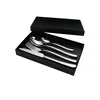 Hot-Sale 24pcs Set Stainless Steel Cutlery with Iron Shelves And Color Box