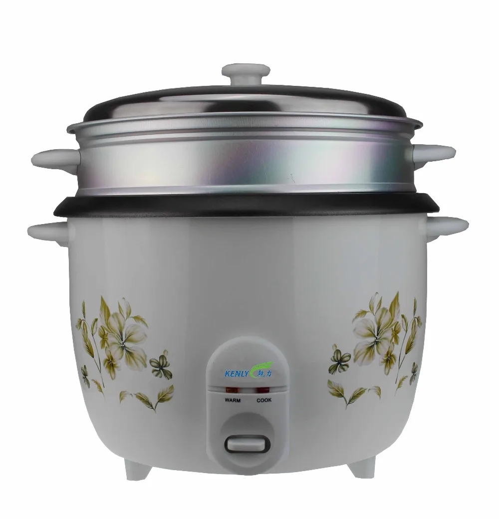 900w 2.2l Drum National Electric Rice Cooker With Steamer For Home