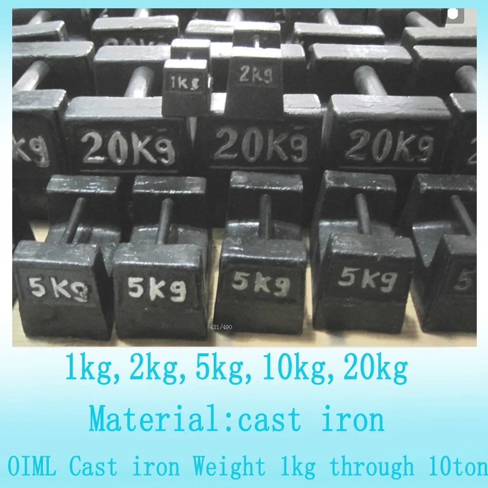 Factory Price M1 20kg Cast Iron Weight 20kg Test Weight E2 Class Weight