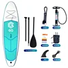 Soft top air inflate sup paddle board with fins sup paddle inflatable cheap isup