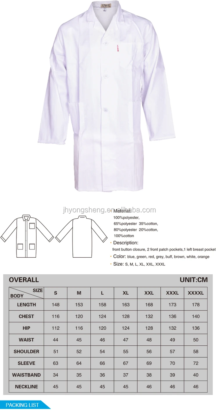 Guardrite Brand Doctor Uniform Fashion Design Men's Lab Coat,Doctors ...