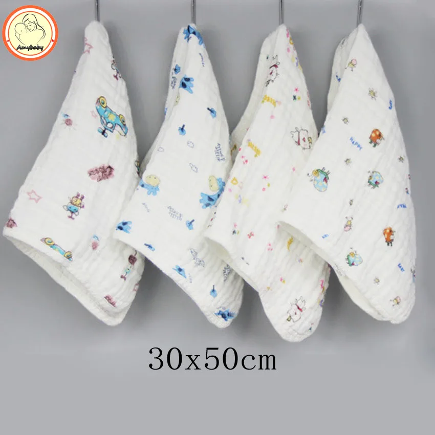 6 layers of cotton gauze bibs 30 50 clever baby appease towel baby calm wipe baby