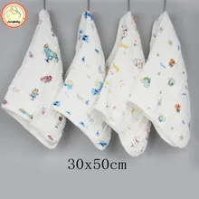 6 layers of cotton gauze bibs 30 50 clever baby appease towel baby calm wipe baby
