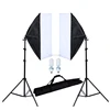 Photography Studio Light Kit 45W 135W Bulb Cantilever 2pcs Softbox Tripod Stand with Oxford Bag photographic equipment