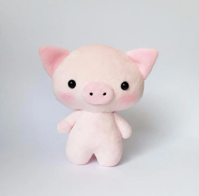 动物毛绒玩具小猪