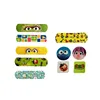 Hot selling porous breathable waterproof color lovely cartoon pe band aid custom printed wound plaster for kids