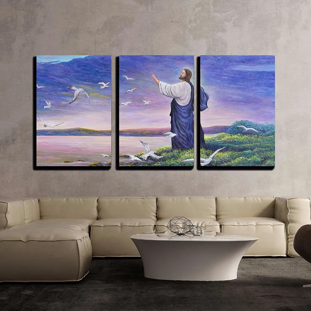Jesus Peace Oil Paint Silk Canvas Poster Church Art Wall Decor No Frame A905 Jesus Peace Oil Paint Silk Canvas Poster Church Art Wall Decor No Frame A905