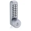 Combination door lock mechanical industrial door handles