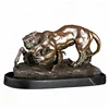 Metal casting figurines brass wild animal sculpture for sale