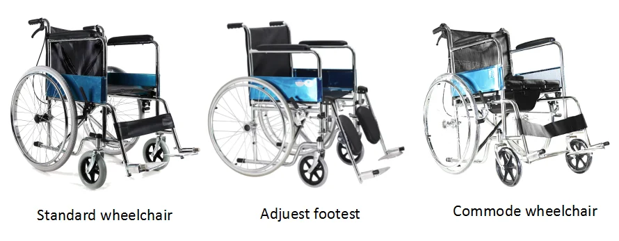 Cheap Price lightweight Standing Folding Remote Used Manual Wheelchair for Sale 
