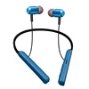 2018 Trending Products Super Bass Disco Neck Hang In - Ear Wireless Earphone Megnetic Costom Logo Bluetooth Headset Earphone