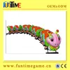 Funtime track train attractions cartoon games outdoor playground kiddie track train