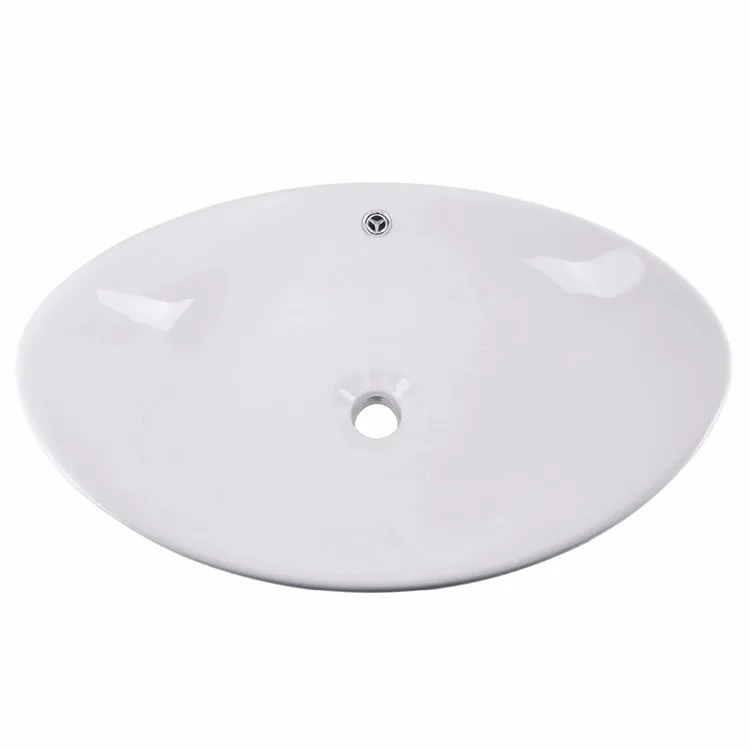 Oval Bathroom Ceramic Cheap Counter Top White Wash Basin Sink Buy Wash Basin,Cheap Wash Basin