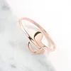 Metal Jewelry Music Note Symbol Stainless Steel Mood Ring