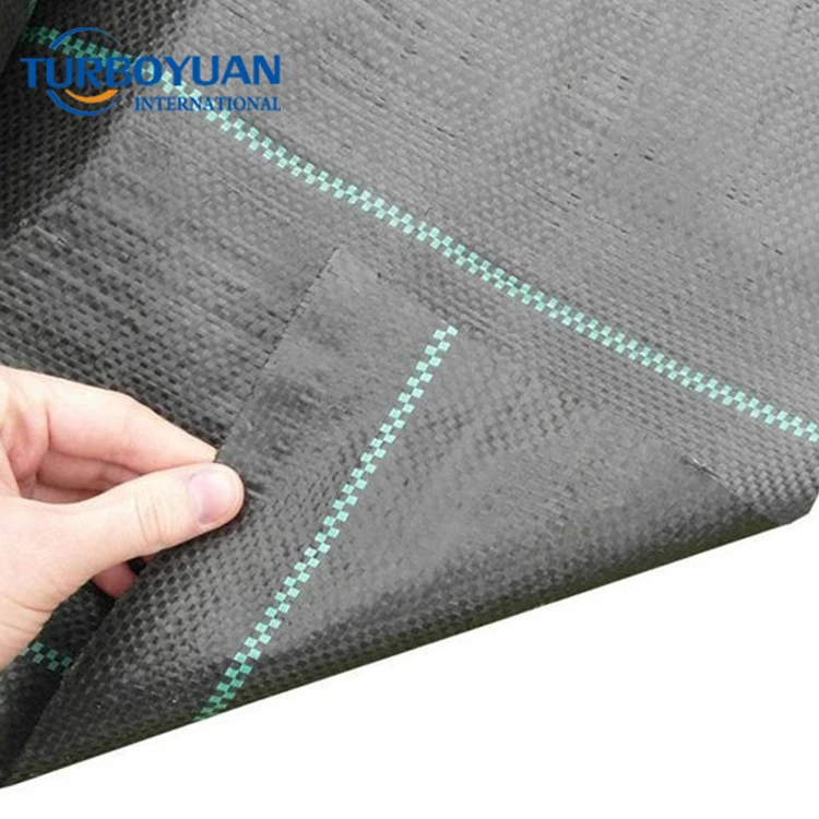 90gsm Black/white Pp Woven Weed Barrier Mat,Anti Weed Cover Roll For ...