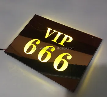 New Model Led Room Electronic Door Number Name Plate Doorplate New Model Led Room Electronic Door
