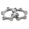 MTB Disc Brake Flange Tray Adapter Screw Thread Lock Nut Switch Disk Disc Tray Refires