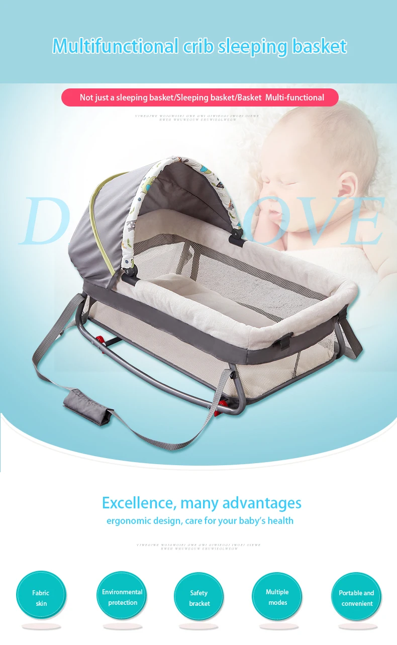 foldable travel bassinet