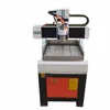 Mini cnc router machine 400*400mm with water tank processing aluminum sheet