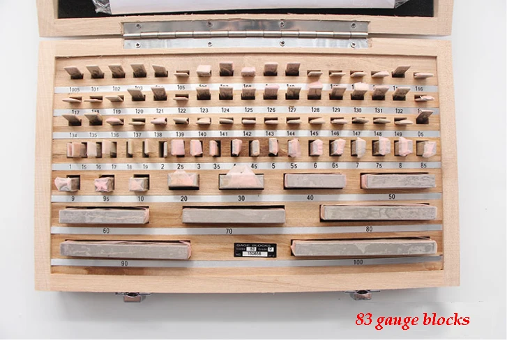 Steel Gauge Block Sets 83 Pcs Gage Block Slip Gauge Buy Steel Gauge Block Sets83 Pcs Gage 8434