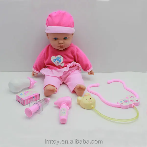 doctor set with doll
