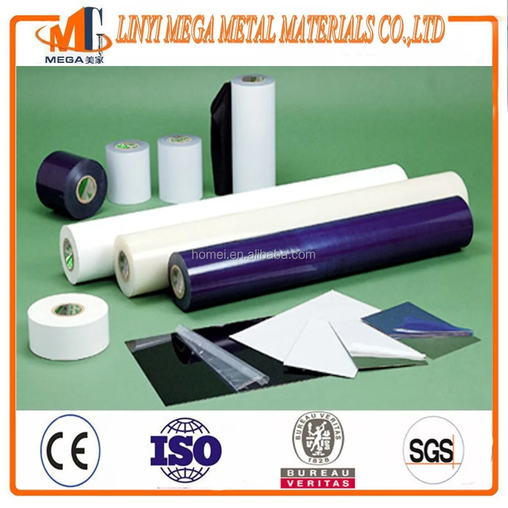 Free Samples Blue Adhesive Anti Scratch Stainless Steel Aluminium Panel