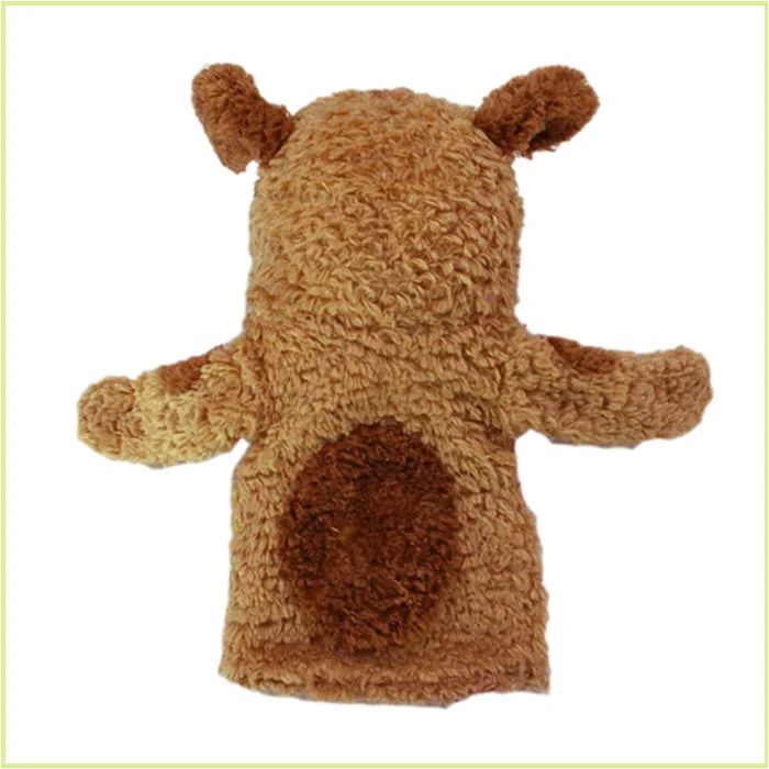 Movable Mouth Plush Puppet Cute Animals Museum Toy Story Puppet Dog