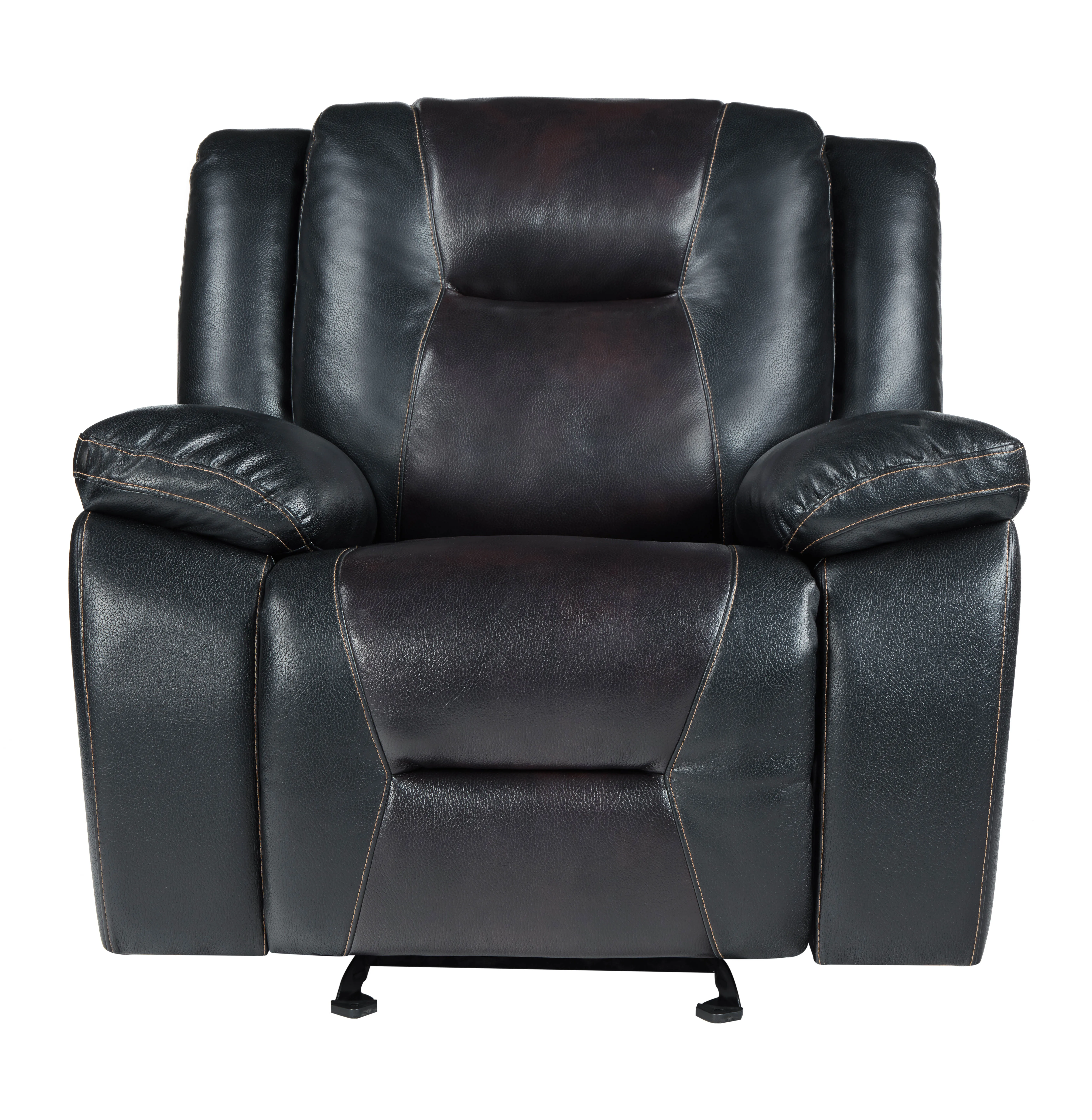Customized Electric Arms Sofas Pure Air Leather Recliner Sofa Set Pure Air Leather Recliner Sofa Set