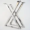 X Frame Table Legs Stainless Steel Furniture Legs Dining Table Base Benen Coffee Table Legs For Sale G085SS