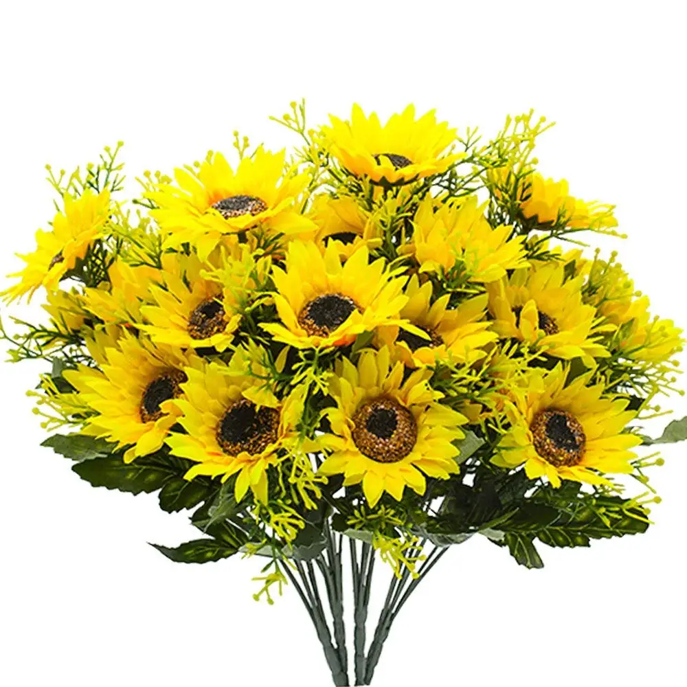 cheap fake sunflowers