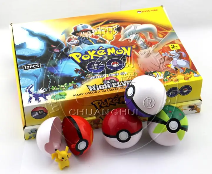 Hot Sell Pokemon Ball / Pokeball Go Toy For Kid Buy Pokemon Ball Toy