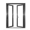 Aluminium double glazed with cheap casement door for sale